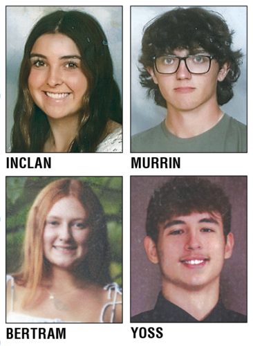 Wheeling Elks Lodge 28 Names October and November Students of the Month